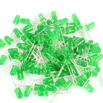 Green Led 5mm Defuse Bright Pure Green