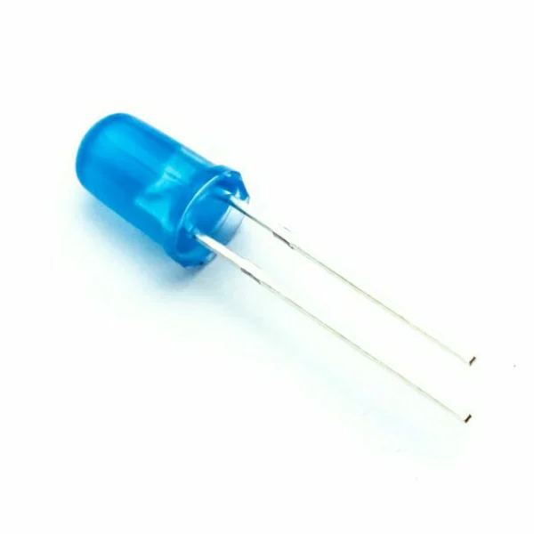 Blue 5mm LED Diffused Ultrabright (Oval)
