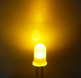 Yellow 5mm Diffused led - Yellow