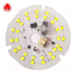 9 Watt AC DC LED Bulb MCPCB DOB Raw Material WHITE Lights